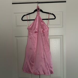 Pink Zara dress